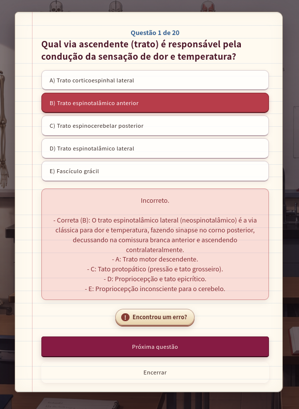 Screenshot do jogo MedQuest